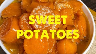 THE BEST SWEET POTATOES 🍠 \/ CANDIED YAMS | PERFECT THANKSGIVING SIDE DISH 🦃  👅 💧