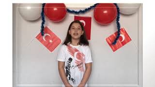 Mahallebiz 23 Nisan Kutlamaları-Aysu Tuğçe Büyükçetin Şiir