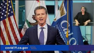 Full press conference: governor newsom gives an update on where
california stands with number of positive cases, deaths,
hospitalizations and the state's res...