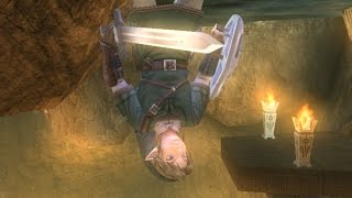 Zelda: Twilight Princess HD: Walking on the Ceiling in Goron Mines screenshot 5