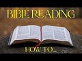 Bible Reading Plans.  A How To Video