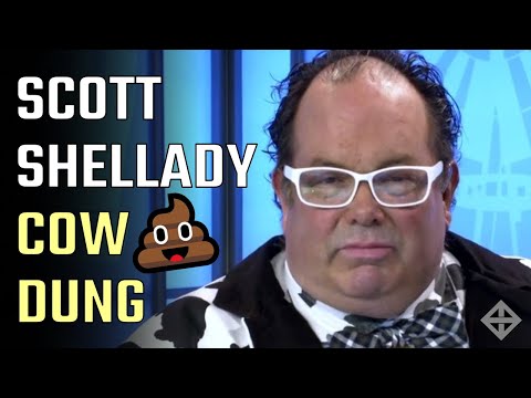Cow Dung: MAGA freak Scott Shellady dresses up like a cow & poops on Joe Biden's green energy push