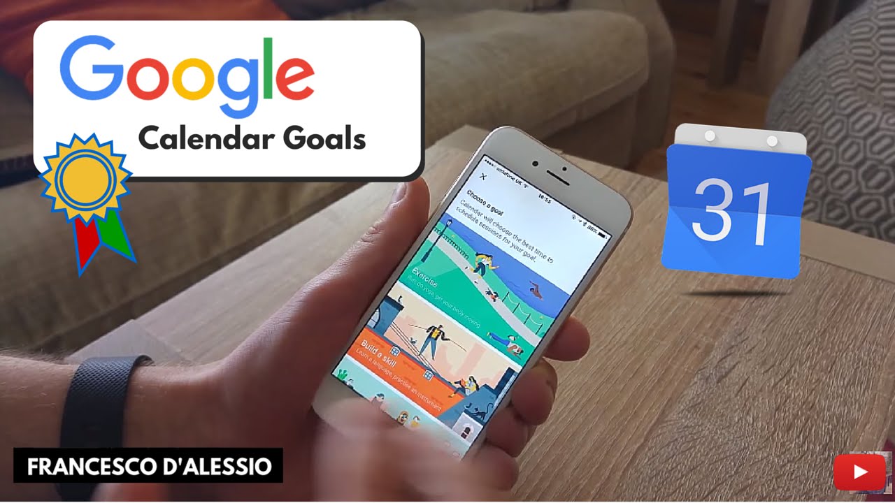 Setting Goals in Google Calendar YouTube