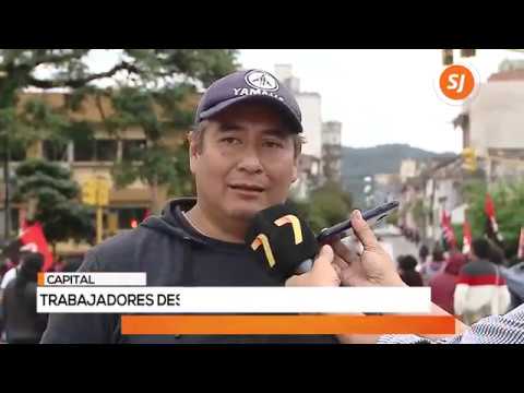 Trabajadores desocupados cortaron puentes somos de calle remix