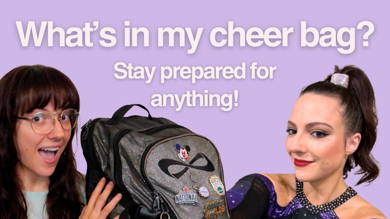 What’s in My Cheer Bag? | Practice and Competition Day Essentials!