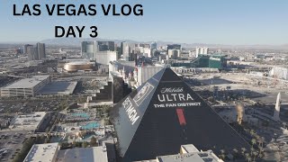 LAS VEGAS VLOG DAY 3 - SKYBAR HAPPY HOUR | MINDFLAYER COCKTAIL | SMORES | KUMI | MICHAEL JACKSON ONE