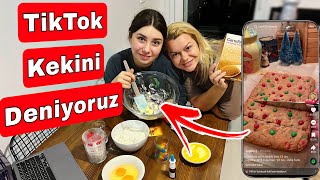 Esila Ile Tiktok Kekini Denedik Temizlik Alışveriş Günlük Vlog.