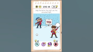 Brain Test Level 125 Walkthrough