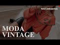 Moda vintage haul zakupowy skarby sukienka sztos paszcz do zada specjalnych  vintagizeit