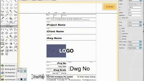 VAA Title Blocks Customising Layout