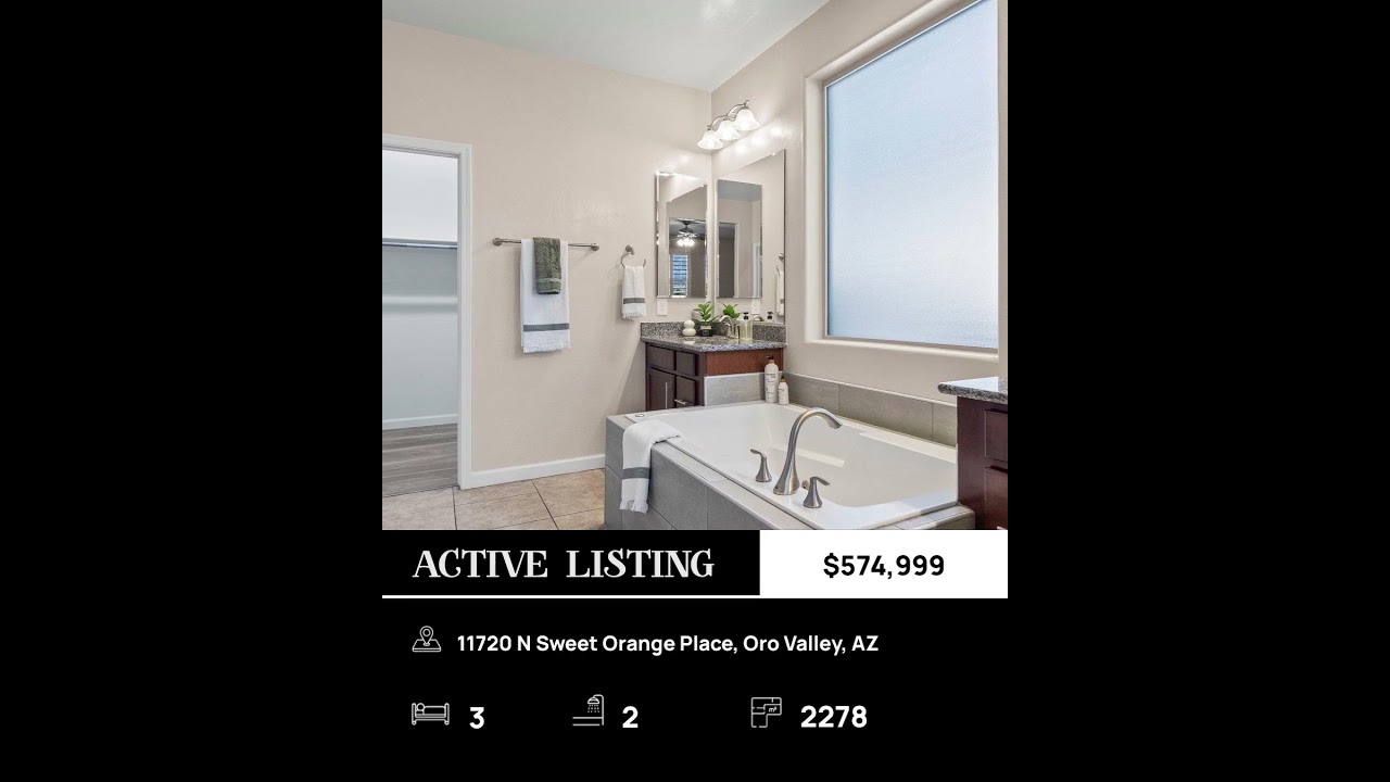 ✨ Stunning 3-Bed Home in Oro Valley | 11720 N Sweet Orange Place  #oliverrealty