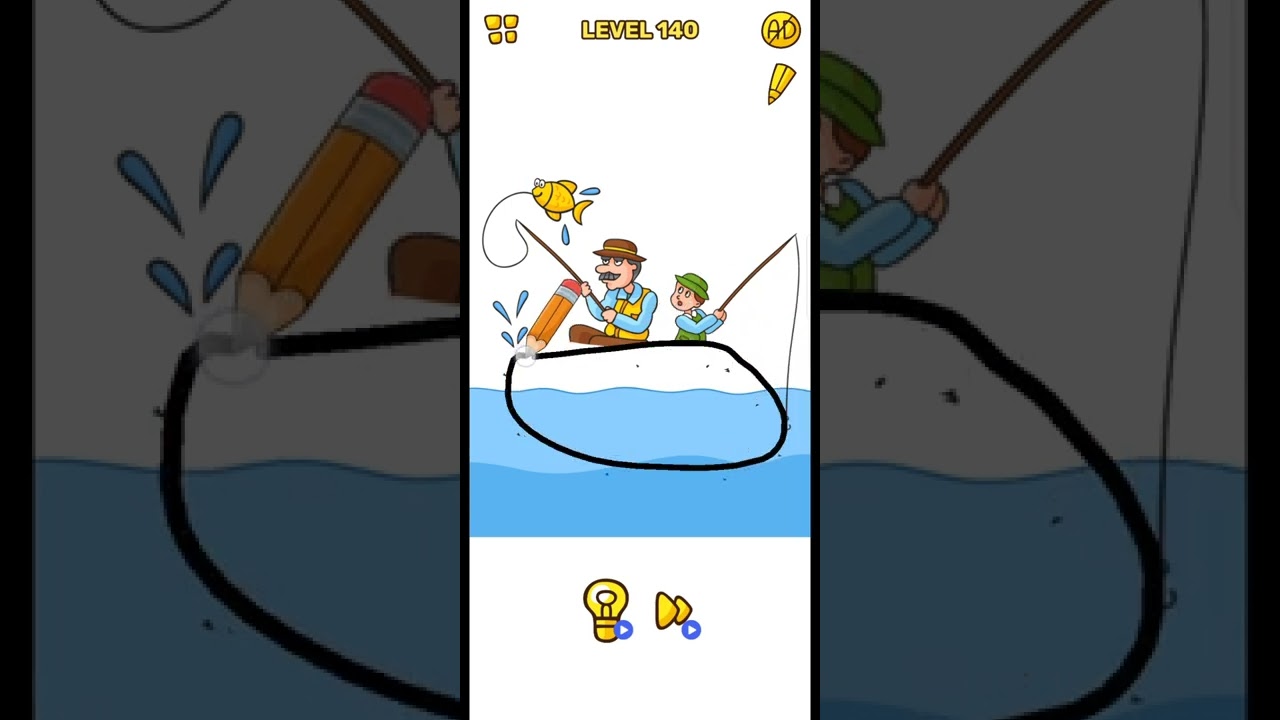 tricky lines levels 140 draw the part walk though