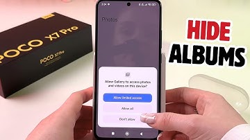 POCO X7 Pro: How to Hide Photos and Albums