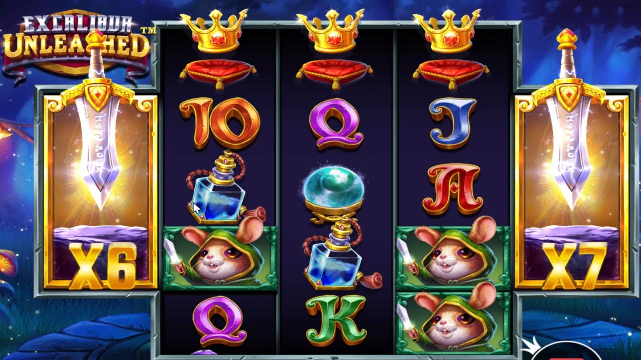 EXCALIBUR UNLEASHED BRAND NEW GAME BONUS BUY ONLINE CASINO YouTube