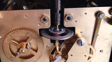 SMITHS WESTMINSTER CHIME MANTLE CLOCK WITH FLOATING BALANCE