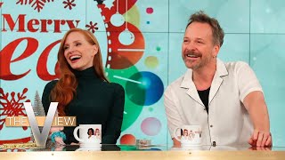 Jessica Chastain And Peter Sarsgaard On Getting 8-Minute Standing Ovation for 'Memory' | The View