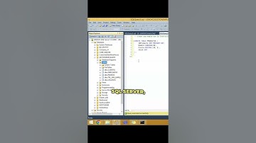 📊Formas de crear tablas en SQL server #sql #sistemas #dataanalysis #tecnologia #analisis #datos