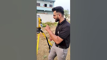 💁‍♂️TOTAL STATION👷 ऐसे👆 SET ✅ करते है #Shorts #Viral