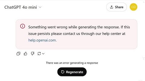 Fix ChatGPT Error 