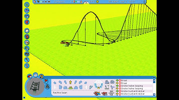 RCT3 Roller Coaster Tycoon 3-Camelback loop tutorial