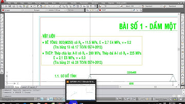 Tự học phần mềm Sap2000 - Phần 2
