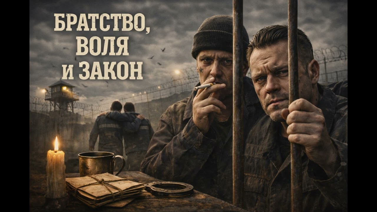 Можно закрыть человека, но нельзя закрыть его верность брату. #шансон #братство #воля #зона #тюрьма
