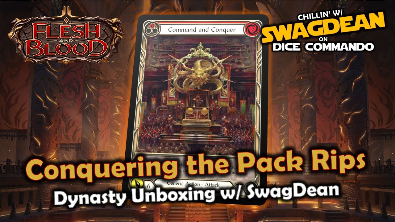 What Object Rips Flesh Dynasty Unboxing w/ SwagDean - Conquering the Pack Rips | Flesh and ...