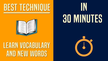 The Gold List Method - A Simple Way to Learn Vocabulary (Just 30 Mins)