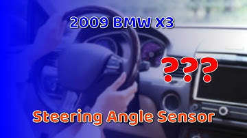 How to Use Steering Angle Sensor Calibration Function on SDS | 2009 BMW X3