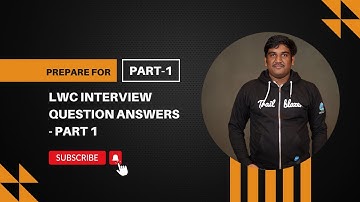 LWC Interview Question   Part 1 #salesforceinterviewquestions #salesforcedeveloper #salesforce