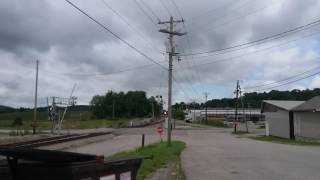 NS Train 174 with a BNSF leader in Lenoir City