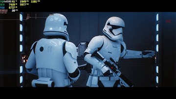 Star Wars RTX Reflection Demo Pascal GTX 1080Ti FullHD 1080P