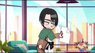 Hey I just met you || gc meme || AoT || MY AU || oc: Chloe x Levi