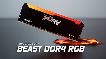 Mémoire Kingston FURY™ Beast DDR4 RGB