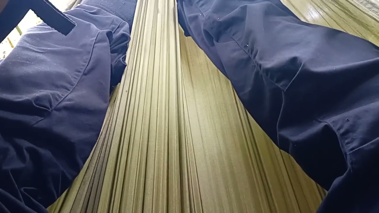 hammock wild camping surviving relaxing.  Dog barking.