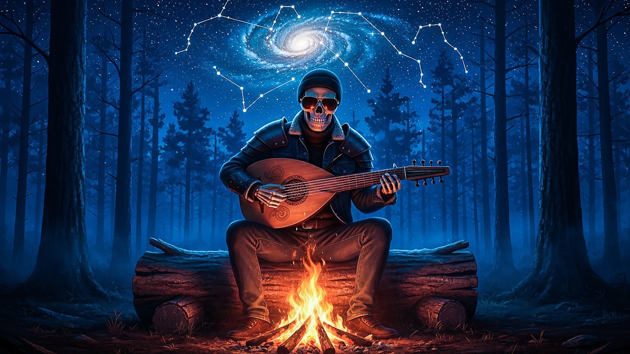 ОБСИДИАНСКИЕ ХРОНИКИ 06: Костер и Созвездия [Вокальная песня барда]