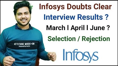 Infosys All Doubts Clear | Interview Problem | Next Hiring | Interview Result | Result Announced ? |