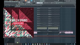 Jewelz & Sparks - Parallel Lines feat. CATZE (FL Studio 12 Remake {ONLY STOCK PLUGINS})