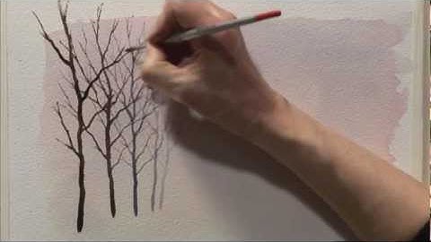 Trees, Woodlands & Forests in Watercolour Two - Part One