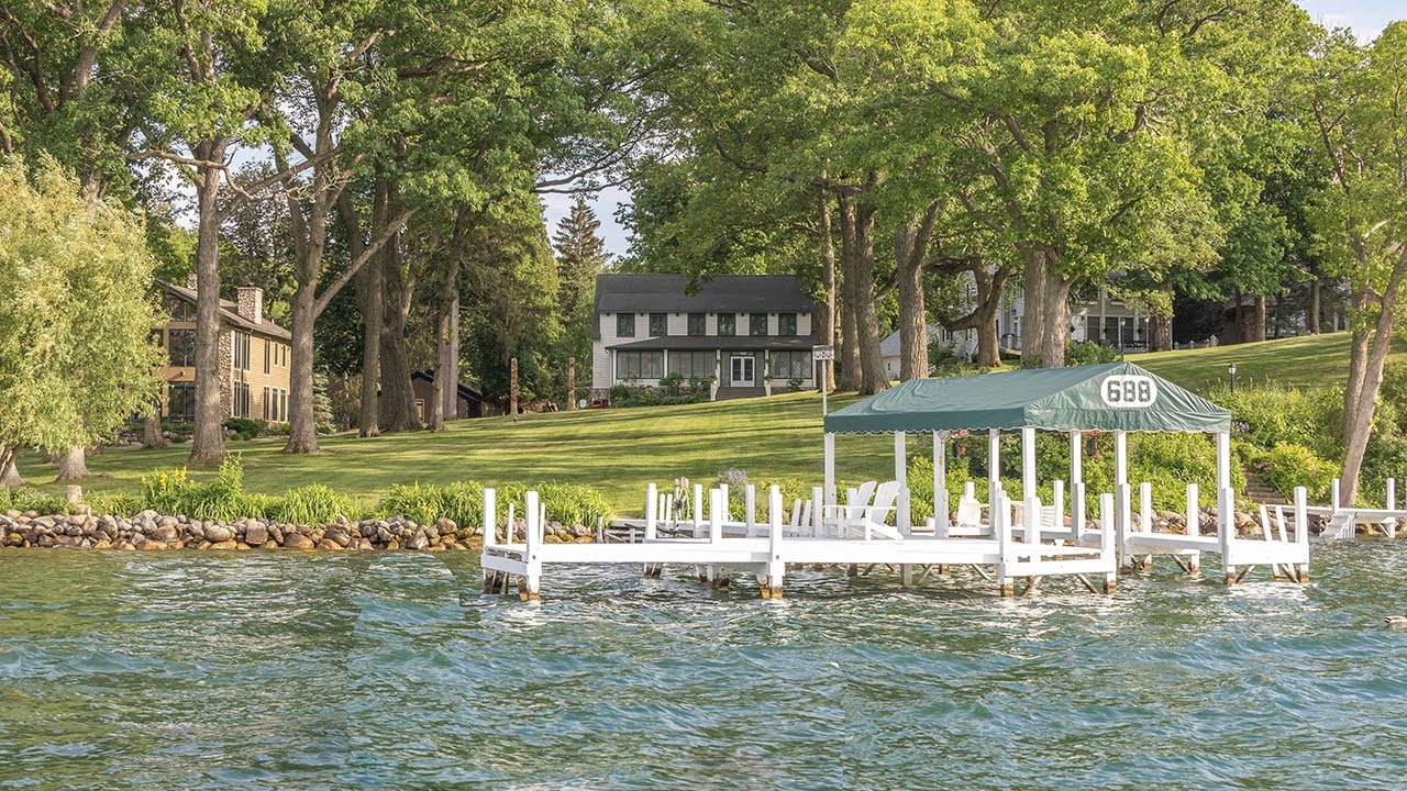 Lake Geneva Lakefront Building Site For Sale at W3628 Maple Lane YouTube