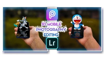 3D Mobile Manipulation Photo Editing tutorial in Picsart | 3D Mobile Photography Editing