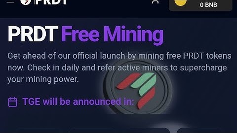 How to connect wallet on PRDT Mining 👍