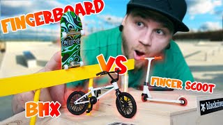 FINGERBOARD vs FINGER SCOOT vs FINGER BMX - Ktorý je lepší?