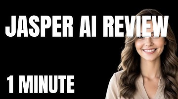 The Ultimate Jasper AI Review Tutorial  From Zero to Pro in 1 Minute