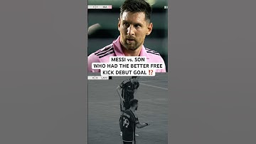 Messi and Son PERFECT FREE KICKS to Open MLS Scoring Accounts!! 🌟