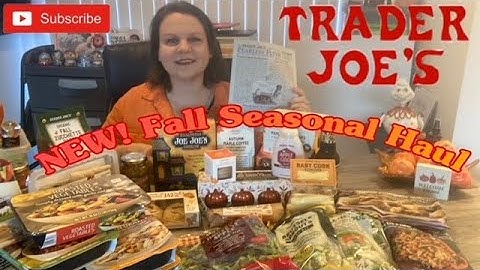Latest Trader Joe’s Seasonal Haul/New Thanksgiving Arrivals