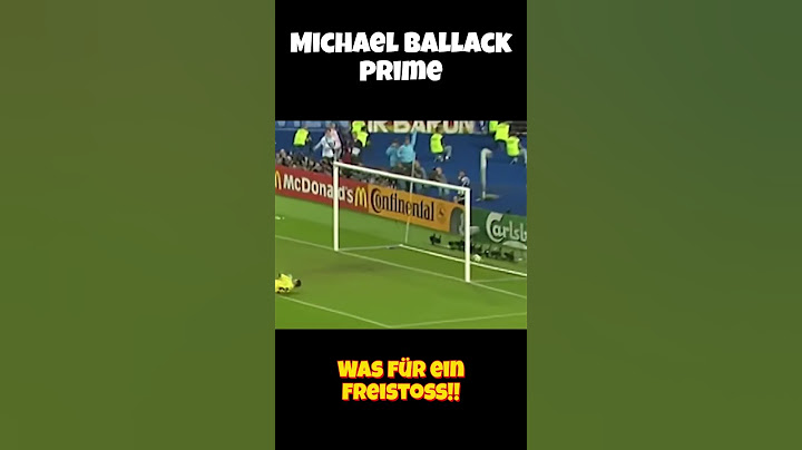 Michael Ballack war ein Ungeheuer!! 🔥🤯