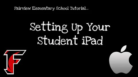 Setting up iPad