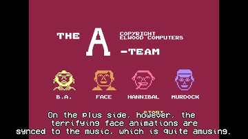 Video Game: Best of Theb Est (PROTOTYPE) - A-Team (C64)