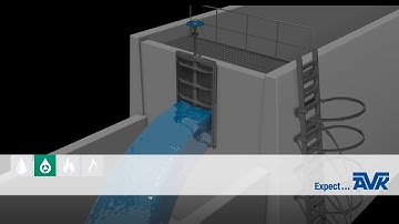 MU slide gate made by Orbinox Penstocks | how does it function? | AVK